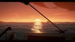Sea of Thieves - Sunset on the Sea