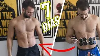 ⚡ ESTIMULADOR de ABDOMINALES durante 7 DÍAS 😮 - CAMBIO FÍSICO
