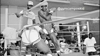 Sugar Ray Leonard haciendo SPARRING 🥊