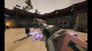 Blade and sorcery clip polearm double jump using blunt end as pogo stick  (not me in video)