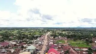 Liberia 2026 | Check out this Amazing & Beautiful Aerial Shot of Ganta City, Nimba County.
