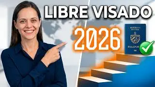 PAÍSES LIBRE VISADO PARA CUBANOS 2026 ✈️ (LISTA COMPLETA)