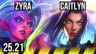 ZYRA & Neeko vs CAITLYN & Mel (ADC) | 500+ games, 5/4/15 | NA Master | 25.21