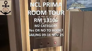 NCL Prima Room Tour RM13106 Категория M2, бронировать да или нет?