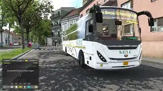 Rash driving on narrow roads SETC MG Leera  | Euro Truck Simulator 2