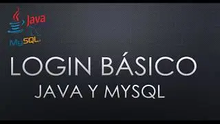 Login Java y Mysql basico  control de acceso super facil