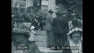 Silent tinted travelogue about the village of Beaupre and the city of Quebec in Canada | LONG FILM
