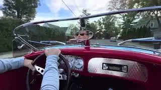 Auburn Boattail Speedster Test Drive