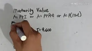 Maturity Value (Easy Formula)