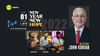 New Year New Hope - Music & Message LIVE | John Kurian | Brown Thomas