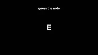 🎵 Guess The ? Note #eartraining #musiceducation #musictheory