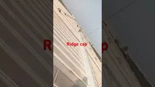 Roof ridge cap fixing @#PB Building #bestroofing jadon india team