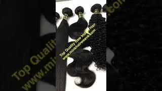 Mink Hair Weave Indian 10A Mink Hair Virgin Human Hair Christmas Sales