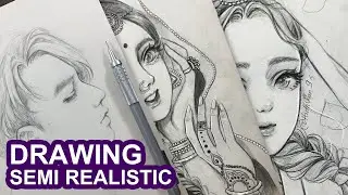 Compilation of My Pencil Drawings Before | May I draw that more??? Huta Chan