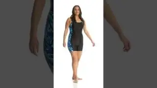 Waterpro Women's Plus Size Marina Splice Unitard | SwimOutlet.com