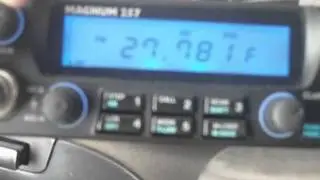 UK FM CB radio heard in USA - 27.78125 MHz FM