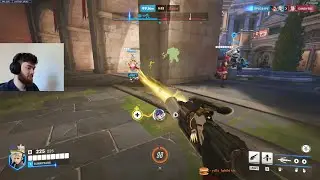 DAFRAN PRO MERCY GAMEPLAY - OVERWATCH 2 TOP 500 SEASON 16