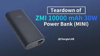 Разборка внешнего аккумулятора ZMI 10000 мАч 30 Вт (MINI)