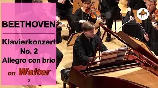 Beethoven Piano Concerto No. 2, mov. 1 | Kristian Bezuidenhout on McNulty Fortepiano Walter | Pt. 2