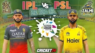 Cricket 24: Peshawar Zalmi VS Royal Challenger Banglore Thrilling Match Live Stream