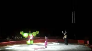 prank crazy clown - happy circus