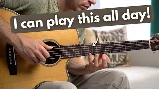 Beautiful Natural Harmonics on Acoustic Guitar