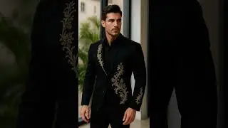 SR Danish collection Armani fabric work and touch up new designer piece