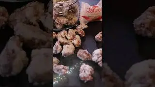 Gebrannte Raffaello-Mandeln