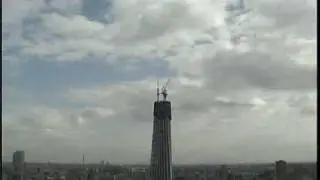 Tokyo Sky Tree growing - time lapse movie, of construction from ground level to over 270m