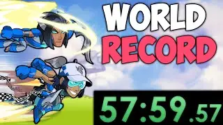 Brawlhalla 2v2 SPEEDRUN To Diamond WORLD RECORD