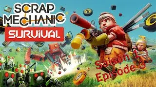 EXPLORATION ET DRESSBOT | Scrap Mechanic Survie Saison 1 Ep 3