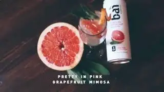 Pretty In Pink Grapefruit Mimosa
