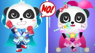 Baby Panda Superhero Battle - Help Superhero Kiki & Miumiu to Defeat All Monsters | Babybus Games