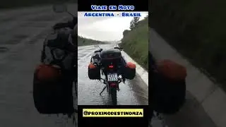 Viaje en Moto Argentina - Brasil