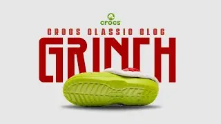 Классические сабо Crocs &laquo;GRINCH&raquo; 2025 💚🎄 | Самая крутая праздничная новинка!