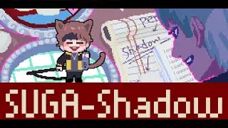BTS - SUGA-Shadow .Music box.Pixel Art. 30m relax