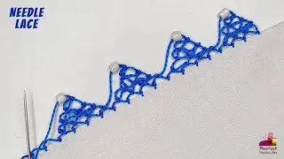 Armenian Needle Lace | Beautiful with Easy Steps | नीडल लेस - 475