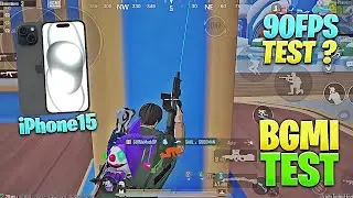 iPhone 15 1Year Gaming Review | iPhone 15 For BGMI/PUBG | iPhone 15 BGMI Test | iPhone 15 GamePlay