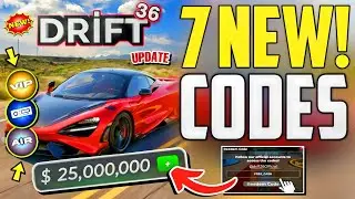⚠️NEW YEAR!⚡[CODES]⚠️DRIFT 36 ROBLOX CODES 2026 - DRIFT 36 CODES 2026