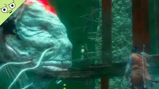 Swimming past the Great Carp Master in Sekiro: Shadows Die Twice