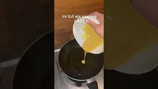 Eksperimen masak Pancake 🥞