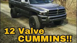 Dodge RAM 12 Valve Cummins Tribute : Burnouts, exhaust and more!