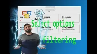 Select filtering with react.js