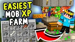How to BUILD EASIEST MOB XP Farm Minecraft 1.21+ !!