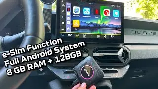 Carlinkit TBox Android eSIM Box - YouTube, Netflix, Waze on Your Car✨
