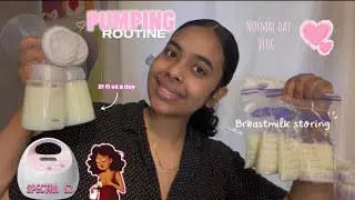 Exclusively pumping routine | Exclusively breastfeeding mom | First Time Mom