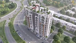 GOLDMARK RESIDENCY  | | 3D Architectural Visualization Walkthrough by RAD DESIGN WORLD