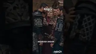 Malhun sultan angry mood 😡 #turkishseries #osman #kurulusosman#virelshorts