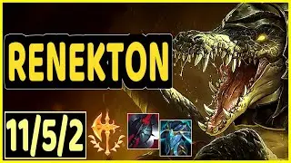 RENEKTON VS JAX - 11/5/2 KDA TOP GAMEPLAY DIAMOND III