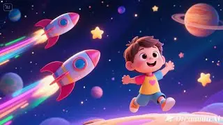 Ten Little Rockets Blast Off | Fun Space Song for Kids | Rocket Adventure Rhyme